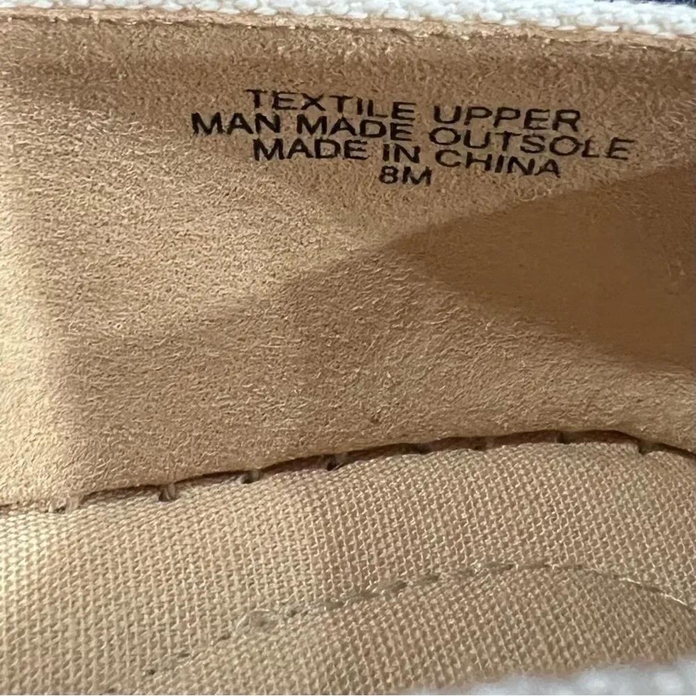 Talbots canvas embroidered